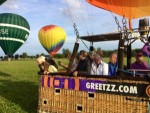 Voortreffelijke luchtballonvaart in de omgeving Houten op woensdag 14 september 2022