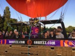 Schitterende ballon vaart opgestegen op startlocatie Beesd op woensdag 16 juli 2025