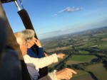 Hoogstaande ballonvlucht gestart in Beesd op woensdag 21 september 2022