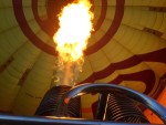 Perfecte luchtballonvaart omgeving Uden op woensdag 21 september 2022