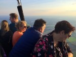 Weergaloze luchtballon vaart opgestegen in Uden op woensdag 21 september 2022