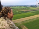 Adembenemende ballonvaart gestart op opstijglocatie Hoogeveen op woensdag 23 augustus 2023
