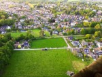 Heerlijke luchtballon vaart boven de regio Groesbeek op woensdag 24 mei 2023