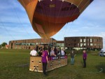 Ballon vaart Dalfsen, Netherlands - Verrassende ballon vlucht over Dalfsen