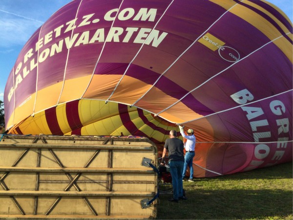 Ballonvaart op woensdag 27 augustus 2025 vanuit Dalfsen