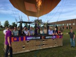 Luchtballon vaart Dalfsen, Netherlands - Magnifieke luchtballon vaart opgestegen op startveld Dalfsen