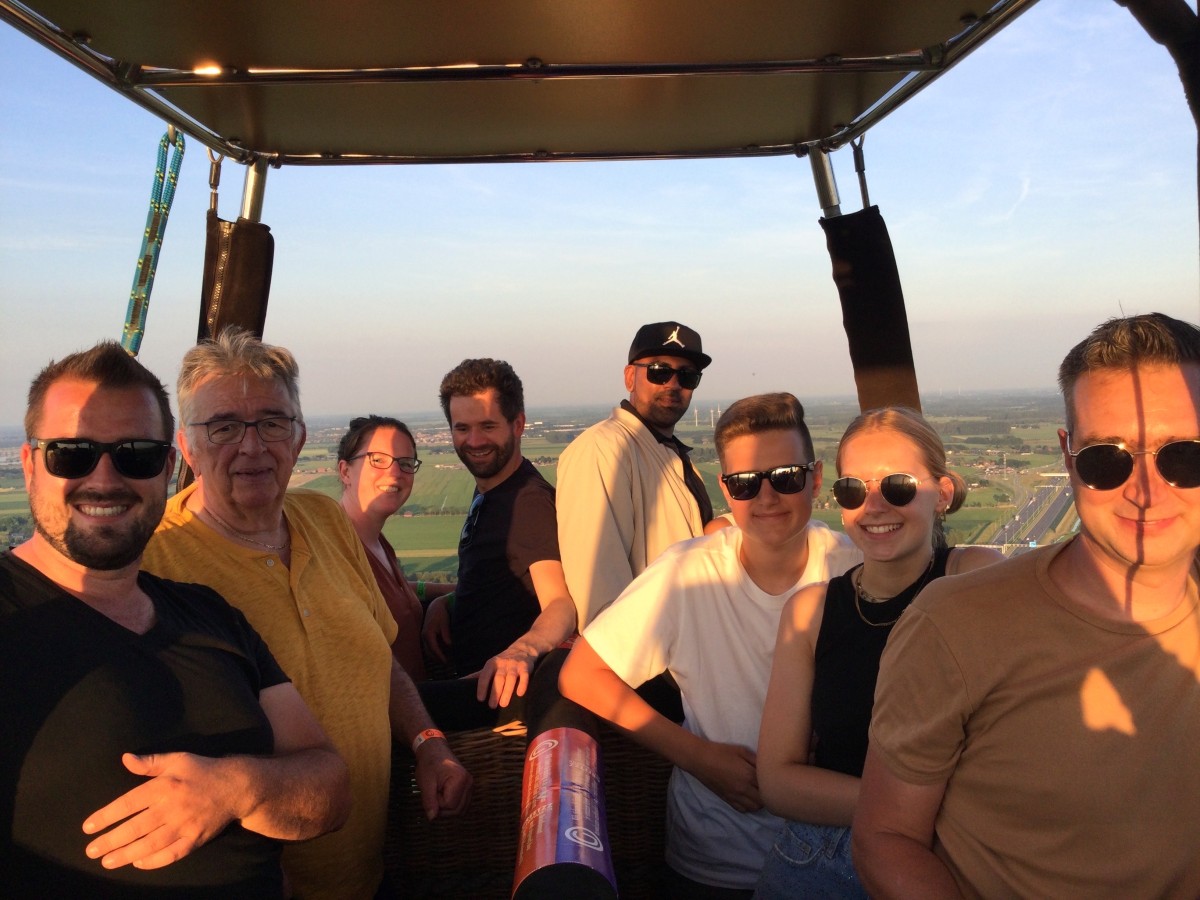 Luchtballonvaart Zijderveld, Netherlands - Plezierige ballonvaart in de buurt van Houten