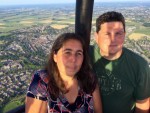 Te gekke ballonvaart opgestegen op startveld Duiven op woensdag  3 augustus 2022