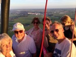 Jaloersmakende ballon vaart vanaf startlocatie Leek op woensdag  3 augustus 2022