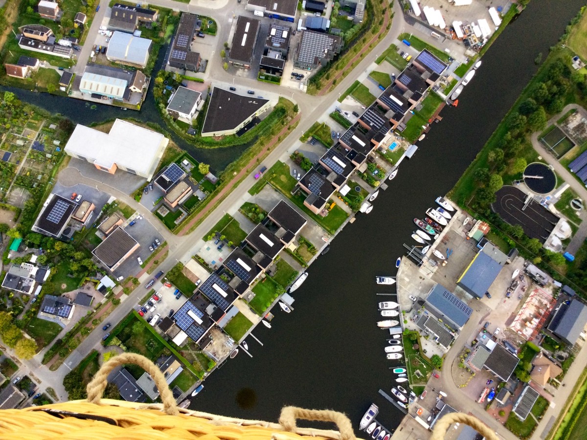 Luchtballonvaart Akkrum, Netherlands - Fabuleuze luchtballonvaart omgeving Joure