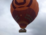 Verrassende luchtballon vaart opgestegen op startlocatie Veenendaal zaterdag 19 mei 2018