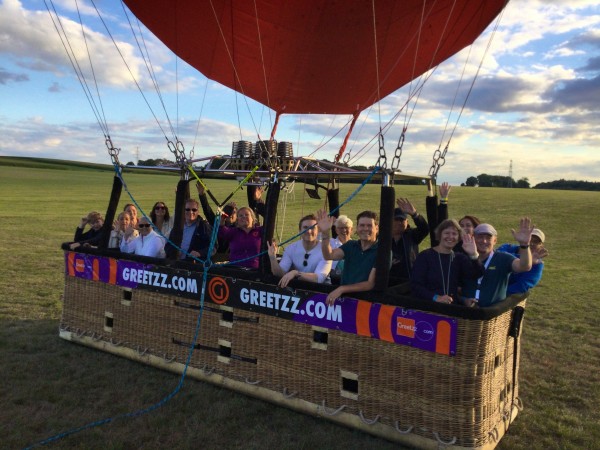 Ballonvaart op zaterdag 23 augustus 2025 vanuit Klimmen