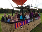 Ballon vlucht Nijmegen, Netherlands - Schitterende luchtballon vaart over de regio Nijmegen