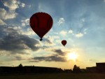 Luchtballon vaart Bornerbroek, Netherlands - Geweldige ballon vlucht opgestegen op startlocatie Almelo