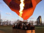 Professionele luchtballonvaart vanaf startveld Tilburg op zaterdag 30 maart 2019