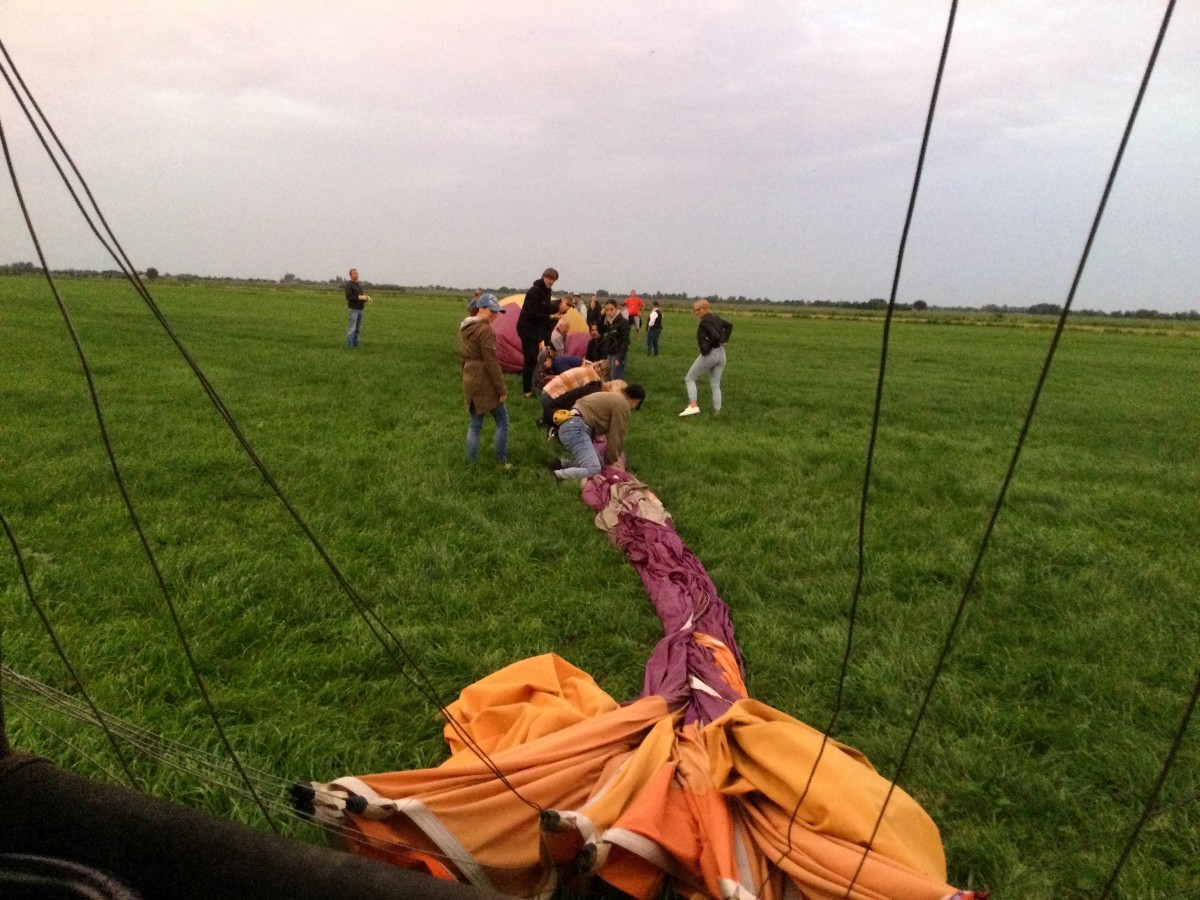 Ballon vlucht Bergambacht, Netherlands - Waanzinnige luchtballonvaart in de omgeving Hendrik-Ido-Ambacht