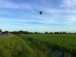 Indrukwekkende ballon vaart over de regio Joure op zaterdag  6 augustus 2022