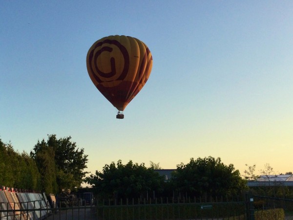 Ballonvaart op zaterdag  9 september 2023 vanuit Beesd
