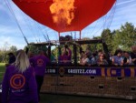 Bijzondere luchtballon vaart opgestegen in Eindhoven op zondag  1 oktober 2023