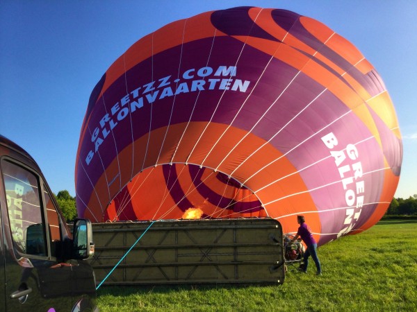 Ballonvaart op zondag 10 augustus 2025 vanuit Heerlen