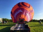 Ballonvlucht Heerlen, Netherlands - Tegekke heteluchtballonvaart opgestegen op startveld Heerlen