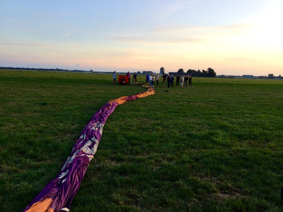 Luchtballon vaart Joure, Netherlands - Perfecte heteluchtballonvaart startlocatie Akkrum