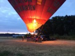 Jaloersmakende ballon vaart vanaf startveld Tilburg op zondag 12 augustus 2018