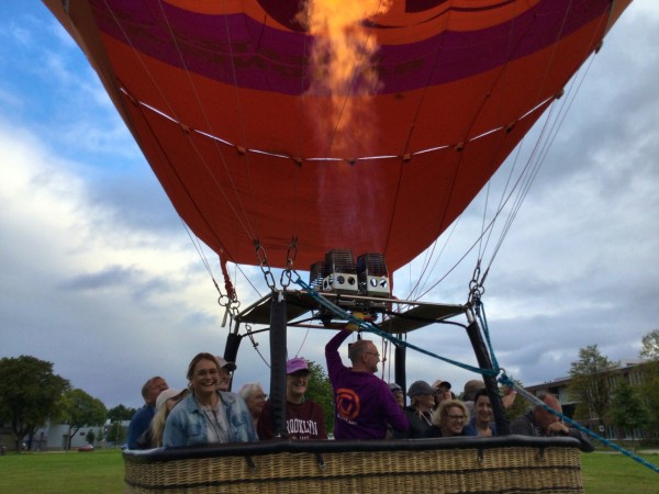 Ballonvaart op zondag 17 augustus 2025 vanuit Amersfoort