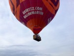Ongekende ballon vlucht vanaf opstijglocatie Breda op zondag 17 september 2023