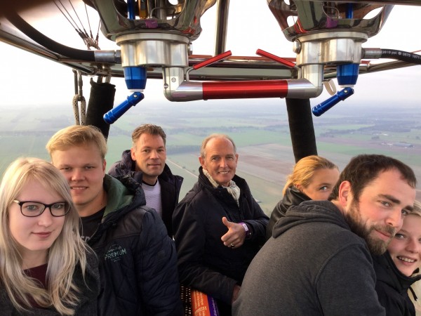 Ballonvaart op zondag 21 oktober 2018 vanuit Ommen
