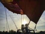 Ballon vaart Beugen, Netherlands - Magnifieke luchtballon vaart opgestegen op opstijglocatie Beugen