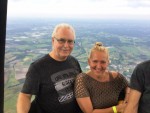 Ongekende heteluchtballonvaart in de omgeving Rijsbergen op zondag  4 augustus 2019